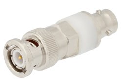 50 Ohm BNC Male to BNC Triax Female Adapter