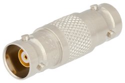 BNC Triax Female to BNC Triax Female Adapter, 3 Lug