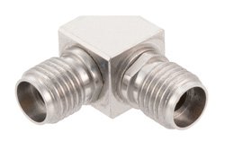 2.92mm Female to 2.92mm Female Miter Right Angle Adapter