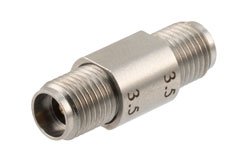 3.5mm Female to 3.5mm Female Adapter, Stainless Steel, Engineering Grade