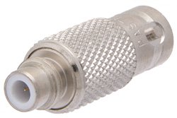75 Ohm SMC Jack to 50 Ohm BNC Female Adapter