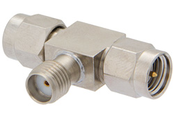 SMA Tee Adapter Male-Female-Male