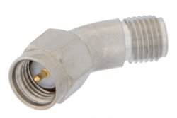 SMA Male to SMA Female 45 Degree Right Adapter