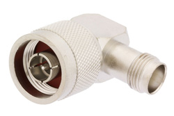 N Male to TNC Female Right Angle Adapter