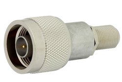 75 Ohm N Male to 75 Ohm F Female Adapter