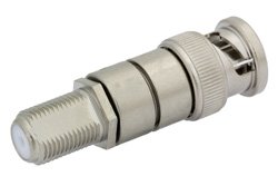 75 Ohm F Female to 75 Ohm BNC Male Adapter