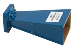 WR-42 Waveguide Standard Gain Horn Antenna Operating From 18 GHz to 26.5 GHz With a Nominal 15 dBi Gain With UG-597/U Square Cover Flange