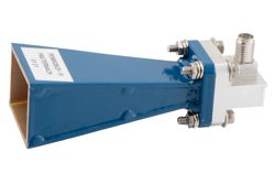 WR-42 Waveguide Standard Gain Horn Antenna Operating from 18 GHz to 26.5 GHz with a Nominal 15 dB Gain 2.92mm Female Input