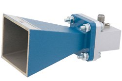 WR-62 Waveguide Standard Gain Horn Antenna Operating From 12.4 GHz to 18 GHz With a Nominal 15 dB Gain SMA Female Input