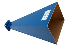 WR-90 Waveguide Standard Gain Horn Antenna, 8.2 GHz to 12.4 GHz Frequency Range, 20 dBi Gain, UG-135/U Flange