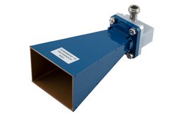 WR-112 Standard Gain Horn Antenna Operating From 7.05 GHz to 10 GHz, 15 dBi Nominal Gain, Type N Female Input Connector, ProLine
