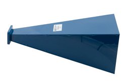 WR-137 Standard Waveguide Horn With CMR-137F Flange and 20 dB Typical Gain Operating From 5.85 GHz to 8.2 GHz Frequency Range