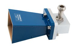 WR-137 Waveguide Standard Gain Horn Antenna Operating from 5.85 GHz to 8.2 GHz with a Nominal 10 dB Gain N Female Input, Pro Line
