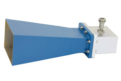 WR-229 Waveguide Standard Gain Horn Antenna Operating From 3.3 GHz to 4.9 GHz With a Nominal 10 dB Gain N Female Input