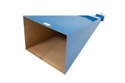 WR-284 Waveguide Standard Gain Horn Antenna Operating from 2.6 GHz to 3.95 GHz with a Nominal 20 dB Gain N Female Input