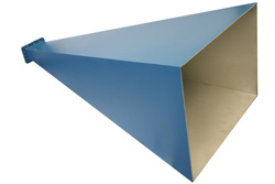 WR-430 Waveguide Standard Gain Horn Antenna Operating From 1.7 GHz to 2.6 GHz With a Nominal 20 dBi Gain With CPR-430F Flange