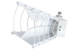 Broadband Gain Horn Antenna Operating From 1 GHz to 18 GHz With a Nominal 11 dB Gain With N Female Input Connector