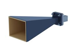 WR-51 Standard Gain Horn with 20 dBi gain, End Launch SMA Female connector