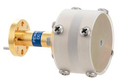 WR-12 波导全向天线，工作频率为75 GHz至79 GHz，标称增益2 dBi，UG-387 /U圆盖法兰