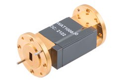 WR-22 波导固定衰减器，30 dB，UG-383/U盖法兰，4W