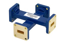 WR-42 十字交叉式波导耦合器，20 dB，UG-595/U方盖法兰，18 GHz~26.5 GHz