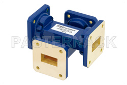 WR-75 十字交叉式波导耦合器，30 dB，方盖法兰，10 GHz~15 GHz