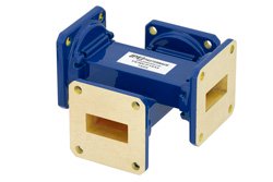 WR-90 十字交叉式波导耦合器，20 dB，UG-39/U方盖法兰，8.2 GHz~12.4 GHz