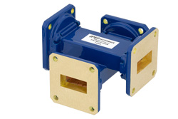 WR-90 十字交叉式波导耦合器，30 dB，UG-39/U方盖法兰，8.2 GHz~12.4 GHz