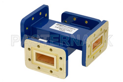 WR-112 十字交叉式波导耦合器，20 dB，CPR-112G槽面法兰，7.05 GHz~10 GHz