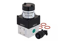 WR-42 波导机电式继电器单刀双掷闩锁开关，K频段，DC~26.5 GHz，800瓦，UG-595/U方盖法兰