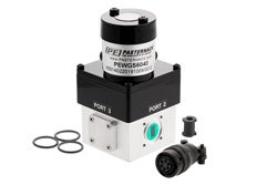 WR-34 Waveguide Electromechanical Relay SPDT/DPDT Latching Switch, Ka Band 33 GHz, 620 Watts, UG Cover, 28V, Self Cut Off, Set Indicators