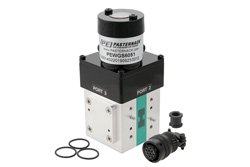 WRD-750 Double Ridge Waveguide SPDT/DPDT Latching Relay Switch, 7.5 GHz to 18 GHz Band, 8,500 Watts, UG Cover, 12V TTL Logic, Self Cut Off