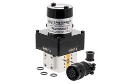 WRD-180 双脊波导继电器开关，单刀双掷/双刀双掷，闩锁，18 GHz~40 GHz，2,000瓦，UG盖，28V，TTL
