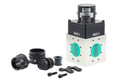 WR90 波导机电式继电器开关，单刀双掷/双刀双掷，故障保护，8.2 GHz~12.4 GHz，5 kW，CPR平面配置，TTL，12V
