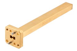 WRD-180波导负载，0.5瓦，低功率，18 GHz至40 GHz，黄铜