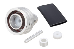 4.3-10 Male Low PIM Snap-On Connector Solder Attachment for SPP-250-LLPL