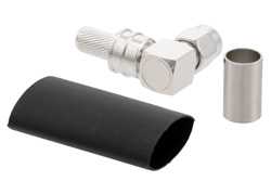 SMA Male Right Angle Connector Crimp/Non-Solder Contact Attachment for LMR-240（图2）