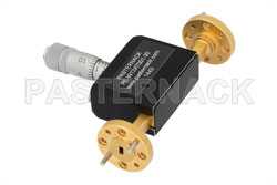 WR-12 Waveguide Continuously Variable Attenuator, 0 to 30 dB, From 60 GHz to 90 GHz, UG-387/U Round Cover Flange, Dial（图2）
