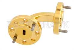 WR-12 Instrumentation Grade Waveguide E-Bend with UG-387/U Flange Operating from 60 GHz to 90 GHz（图2）