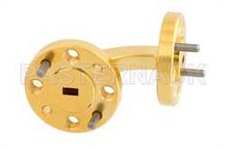 WR-12 Instrumentation Grade Waveguide H-Bend with UG-387/U Flange Operating from 60 GHz to 90 GHz（图2）