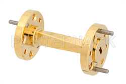 WR-12 45 Degree Right-hand Waveguide Twist With a UG-387/U Flange Operating From 60 GHz to 90 GHz（图2）