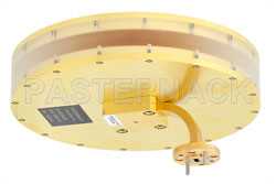 WR-15 Waveguide Horn Antenna Operating From 58 GHz to 63 GHz With a Nominal 0 dBi Gain With UG-387/U Round Cover Flange（图2）