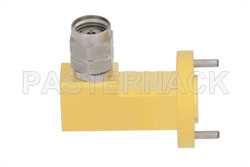 WR-15 UG-385/U Round Cover Flange to 1.85mm Male Waveguide to Coax Adapter Operating from 50 GHz to 65 GHz（图2）