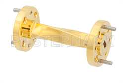 WR-15 90 Degree Waveguide Twist With a UG-385/U Flange Operating From 50 GHz to 75 GHz（图2）