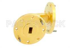 WR-22 Instrumentation Grade Waveguide E-Bend with UG-383/U Flange Operating from 33 GHz to 50 GHz（图2）