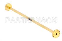 WR-22 Instrumentation Grade Straight Waveguide Section 12 Inch Length, UG-383/U Round Cover Flange from 33 GHz to 50 GHz（图2）