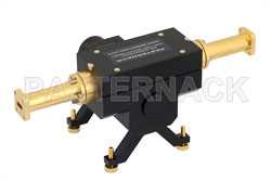 WR-42 Waveguide Direct Read Attenuator, 0 to 50 dB, From 18 GHz to 26.5 GHz, UG-595/U Square Cover Flange, Dial（图2）