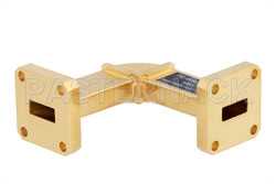 WR-42 Instrumentation Grade Waveguide H-Bend with UG-595/U Flange Operating from 18 GHz to 26.5 GHz（图2）