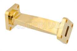 WR-42 45 Degree Right-hand Waveguide Twist With a UG-595/U Flange Operating From 18 GHz to 26.5 GHz（图2）