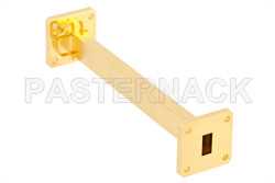 WR-51 Instrumentation Grade Straight Waveguide Section 6 Inch Length with UBR180 Flange Operating from 15 GHz to 22 GHz（图2）